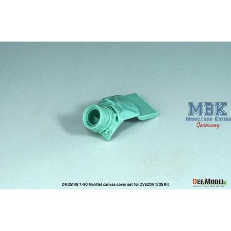 Russian T-90 Mantlet canvas cover set (for Zvezda)