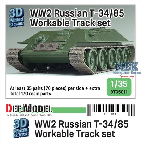 WW2 Russian T-34/85 Workable Track set