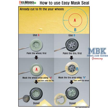 US M3/M3A1 Half Track Sagged Front wheel set(1)