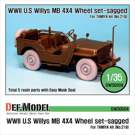 Willys MB 4x4 Truck Wheel set