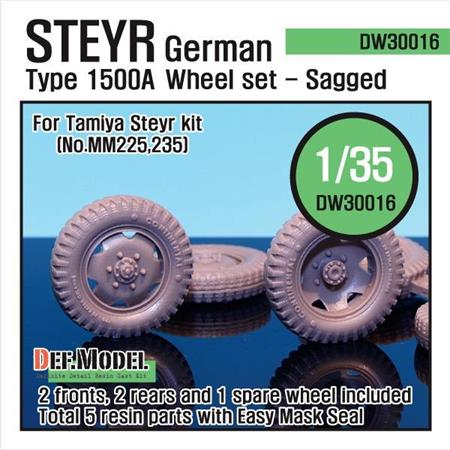 WW2 WW2 German Steyr 1500A Wheel set