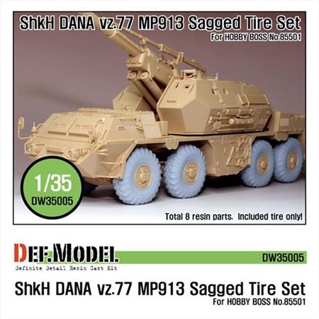 Sz77 DANA ShKH MP913 Sagged Tire set