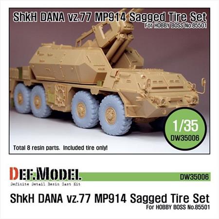 Sz77 DANA ShKH MP914 Sagged Tire set