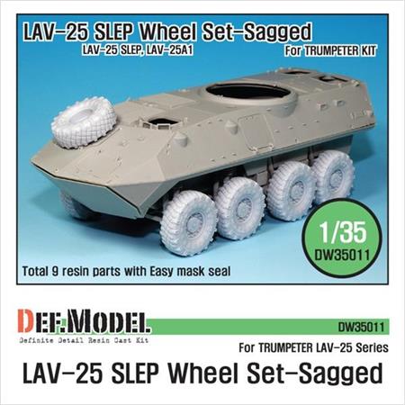 US LAV-25 Sagged Wheel set