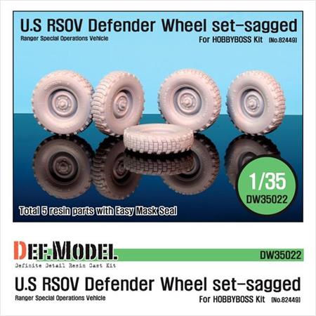 U.S RSOV Defender Sagged wheel set