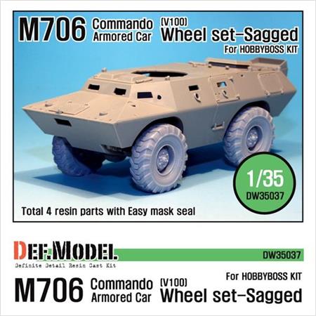 US M706(V100) Commando Sagged wheel set