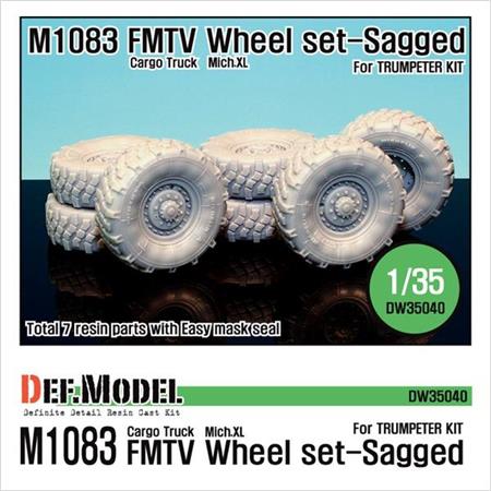 US M1083 FMTV Truck Mich.XL Sagged wheel set