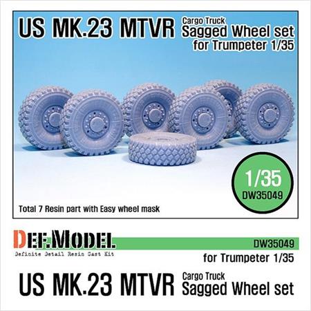 US MK.23 MTVR Sagged Wheel set