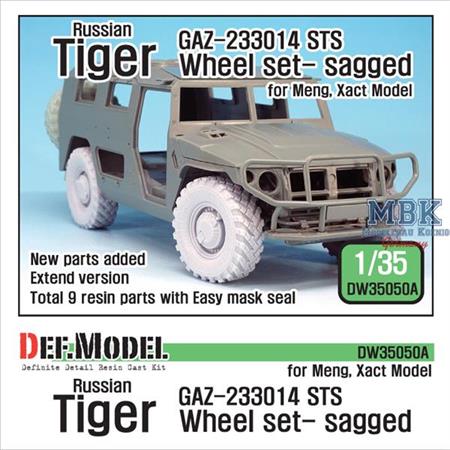 GAZ-233014 STS Tiger Sagged Wheel set