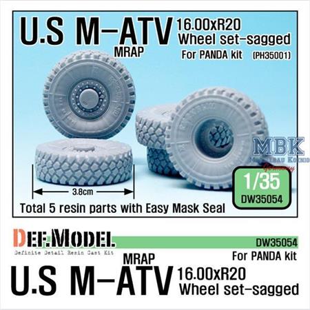 US M-ATV MRAP big sagged Wheel set