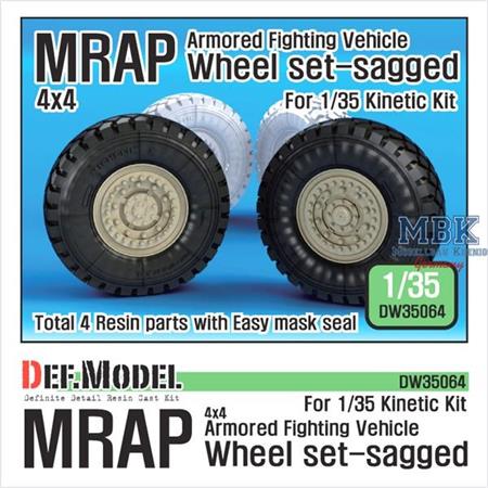 MRAP Sagged Wheel set