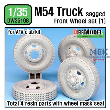 M54A2 Cargo Truck Sagged Front Wheel set (1)