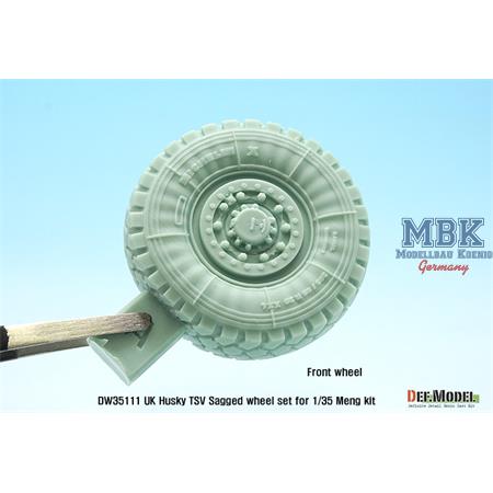 UK Husky TSV Sagged wheel set ( for Meng 1/35)