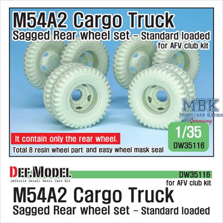 US M54A2 Cargo Truck Sagged Rear Wheel set