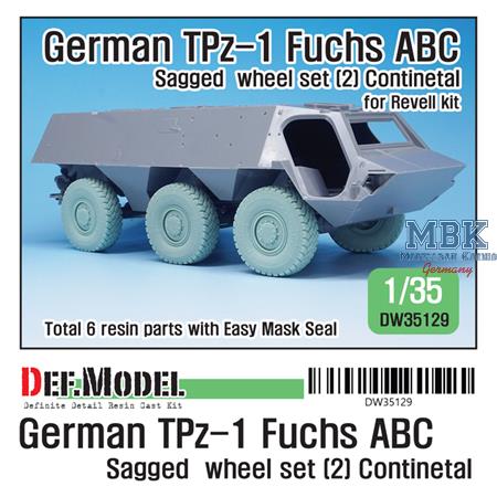 German TPz-1 Fuchs ABC Sagged wheels (2) Contin.