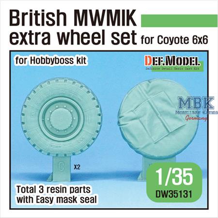 UK MWMIK extra sagged wheel set for 6x6 coyote