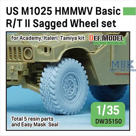 M1114 HMMWV MT Sagged wheel set