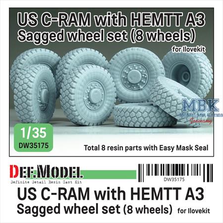 US C-RAM with HEMTT A3 sagged wheel set