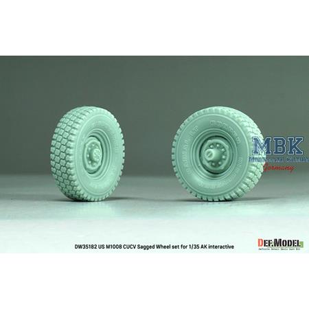 US M1008 CUCV Sagged Wheel set (for AK Interact.)