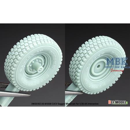US M1008 CUCV Sagged Wheel set (for AK Interact.)
