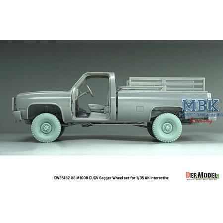US M1008 CUCV Sagged Wheel set (for AK Interact.)