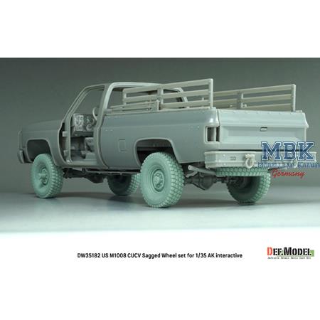 US M1008 CUCV Sagged Wheel set (for AK Interact.)