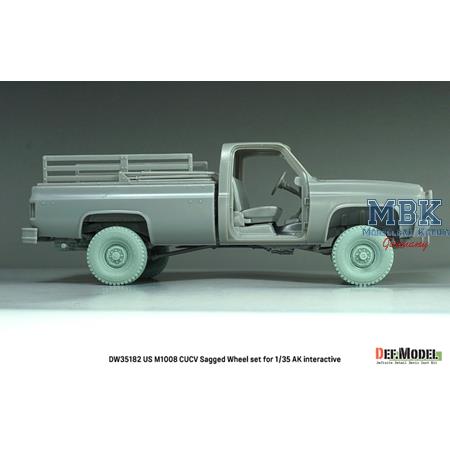 US M1008 CUCV Sagged Wheel set (for AK Interact.)