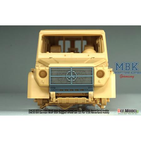 German Wolf SSA Sagged Wheel set (2) (Neverland)