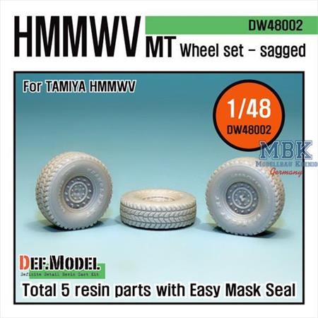 HMMWV MT Sagged Wheel set