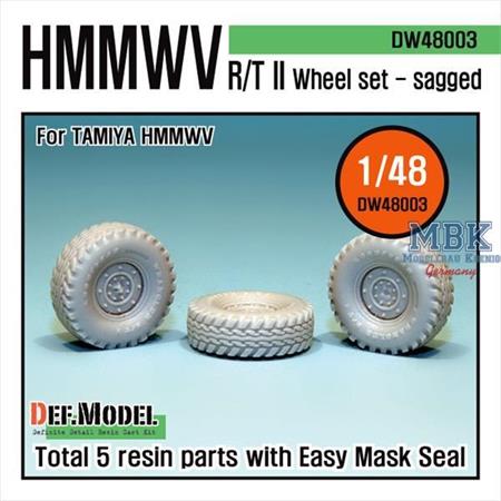 HMMWV RT/II Sagged Wheel set