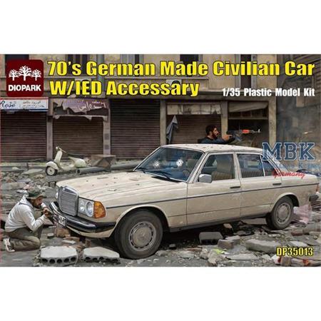 70's German Made Civilian Car Mercedes W123