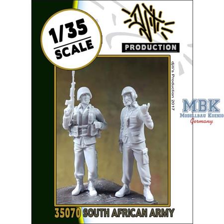 South African Army figure set