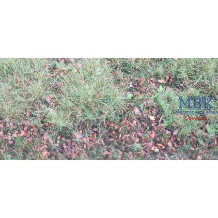 Matte Weg Herbst DIN A4 mit Laub