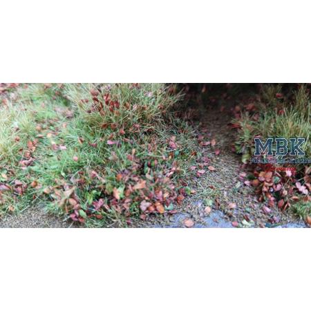 Matte Weg Herbst DIN A4 mit Laub