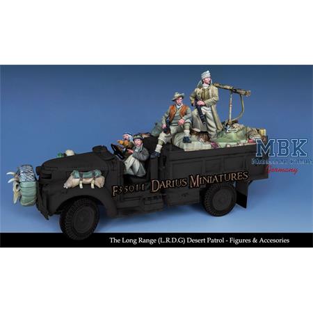 L.R.D.G. Desert Patrol, Figures & Accessories