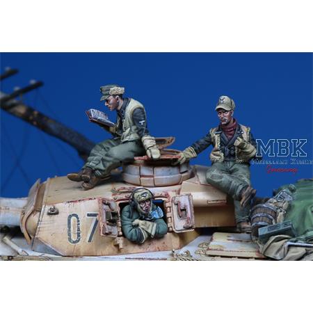 German Tank Crew (3 Figures)