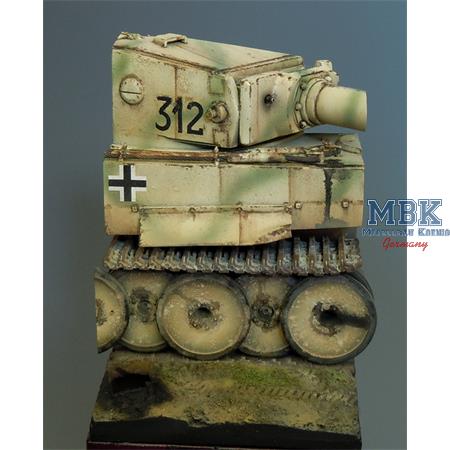 Scenerie 13 - WWII - Tiger I Wanne&Turm Mittelteil