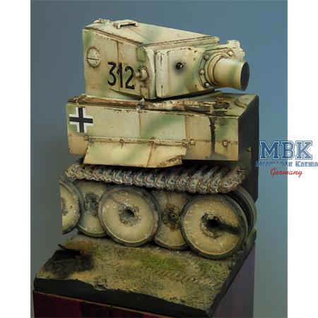 Scenerie 13 - WWII - Tiger I Wanne&Turm Mittelteil