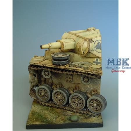 Scenerie 15 - WWII - Panzer III Wanne & Turmmitte