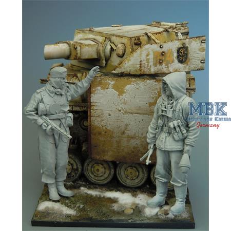 Scenerie 17 - WWII - Panzer IV Wanne&Turmmitte