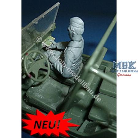 Beifahrer im Arbeitsanzug M60