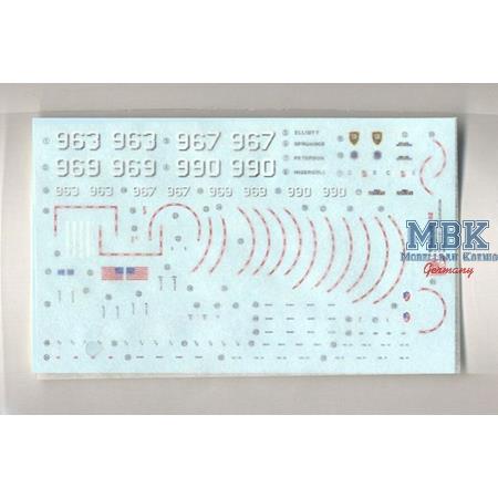 USS Spruance DD-963 / 967