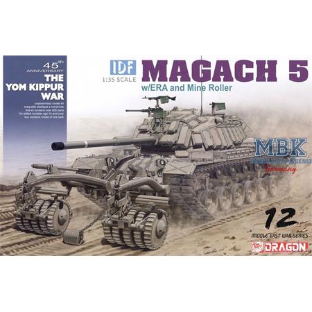 IDF Magach 5 w/ERA and Mine Roller