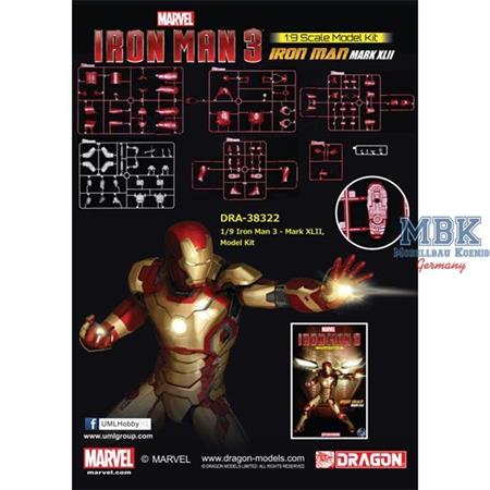 1/9 Iron Man 3 - Mark XLII