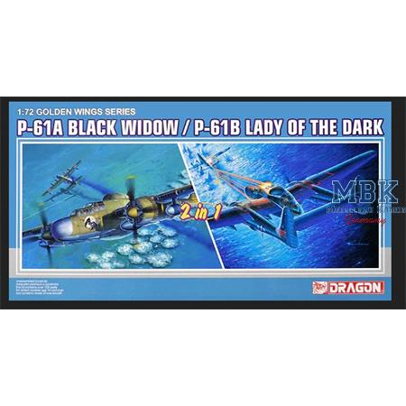 P-61A Black Widow / P-61B Lady of the  Dark 2in1