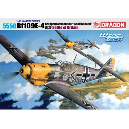 Bf109E-4 JG26 Battle for Britain Kdm.Adolf Galland