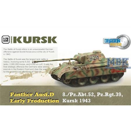 Panther Ausf. D early Prod. 1943 Kursk Pz.Rgt 39
