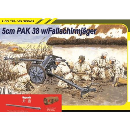 5cm PaK 38 mit Fallschirmjägern