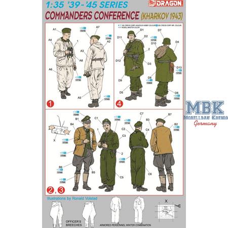Commanders Conference - Kharkov 1943