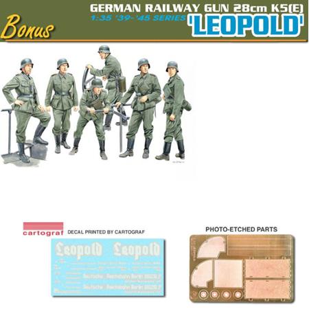 Eisenbahngeschütz Leopold K5 (E) 28cm